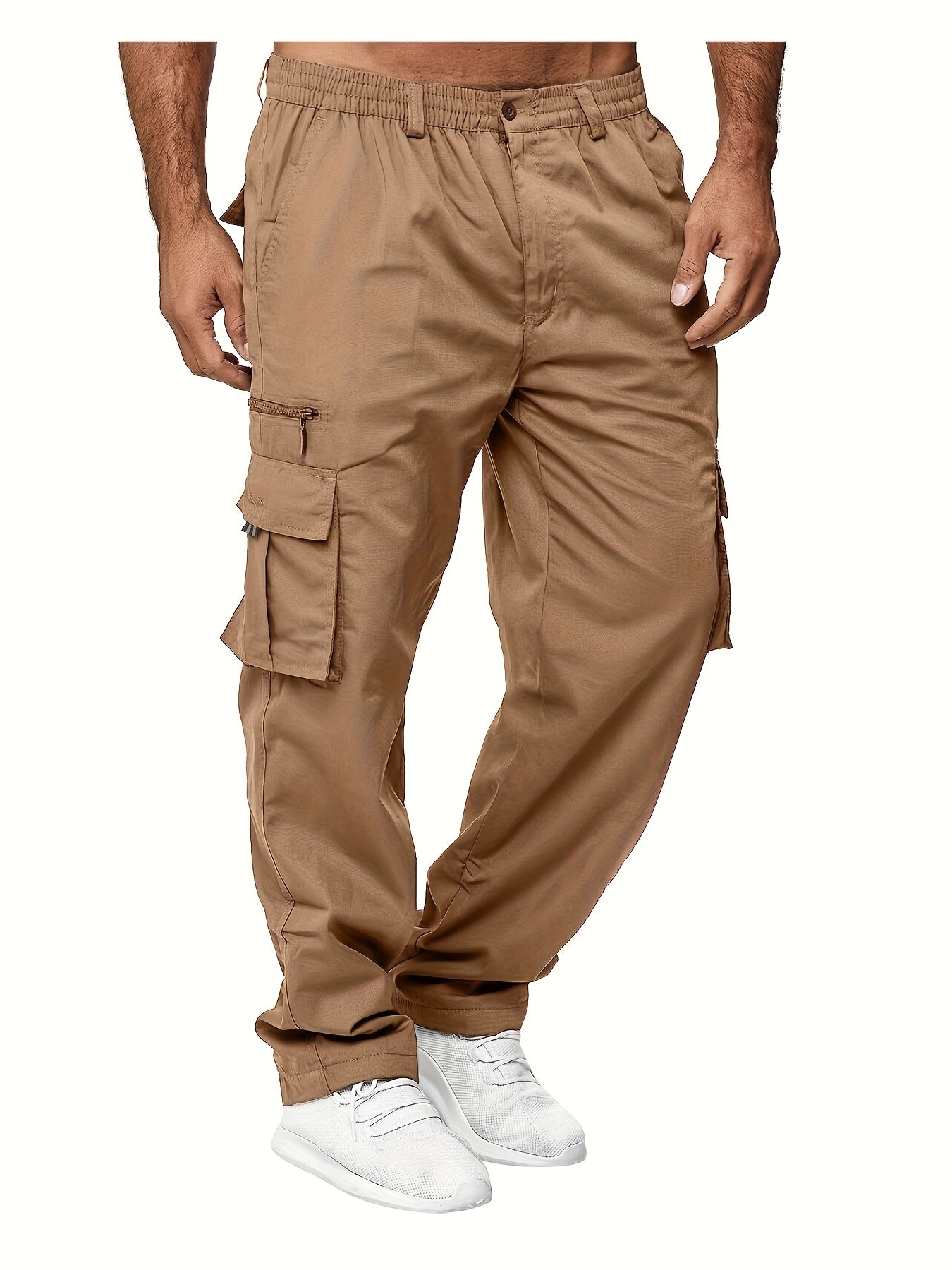Pantalones cargo elásticos para hombre – Pantalones tácticos de trabajo elásticos