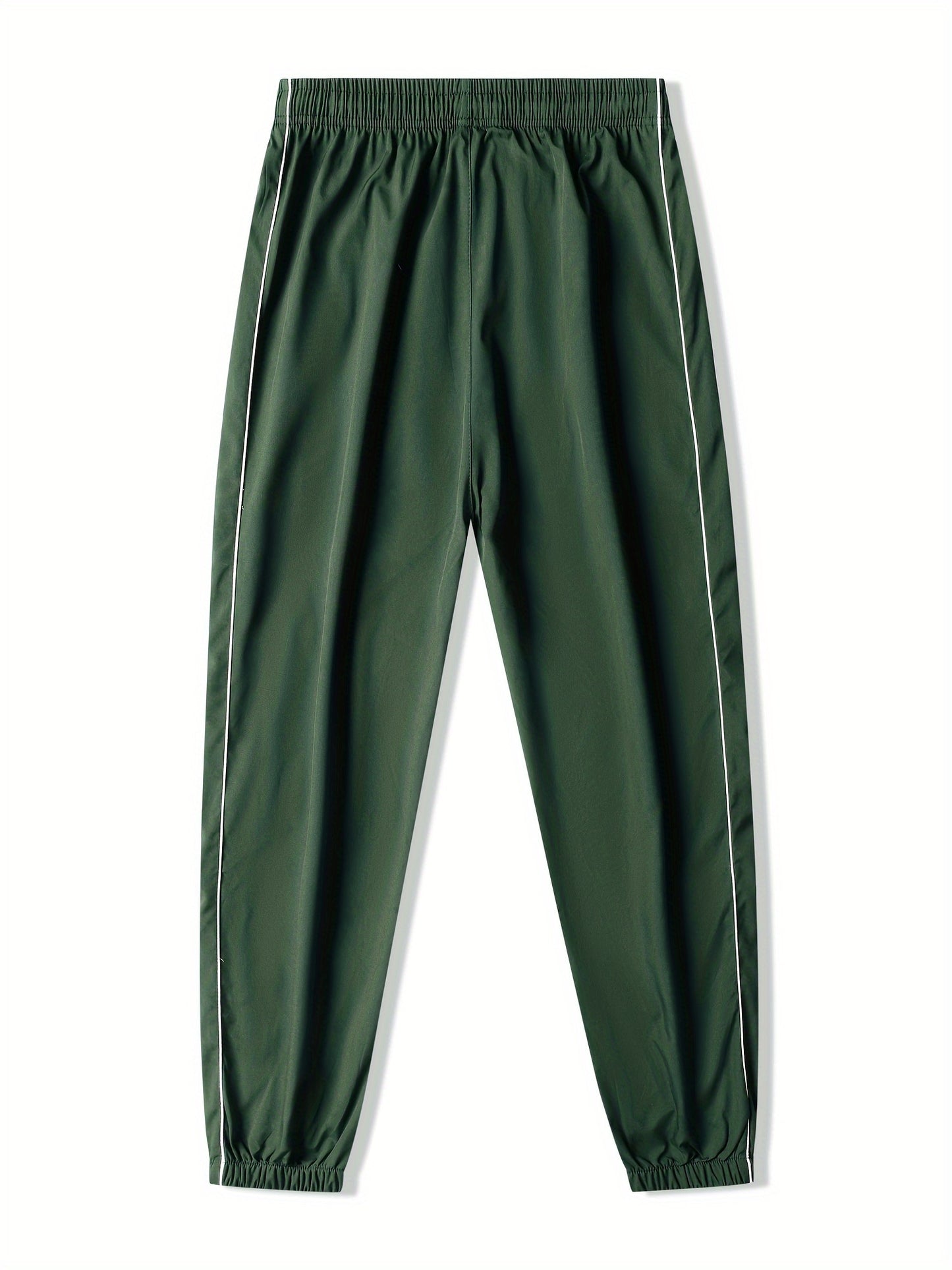Pantalones de Jogging Holgados de Hombre con Cordón – Transpirables Informales para Exteriores