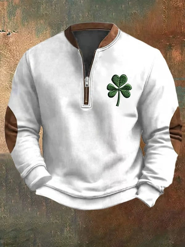 Sudadera con cremallera y estampado digital 3D para hombre - Estilo primavera y otoño