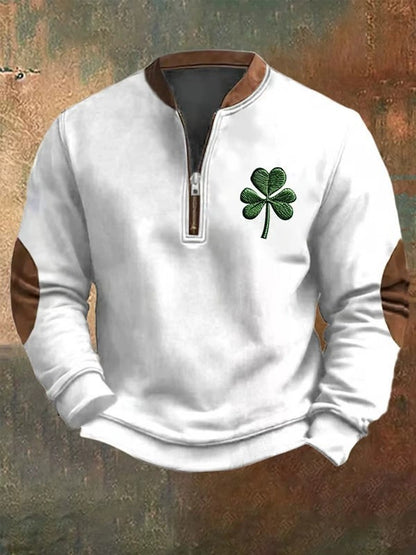 Sudadera con cremallera y estampado digital 3D para hombre - Estilo primavera y otoño
