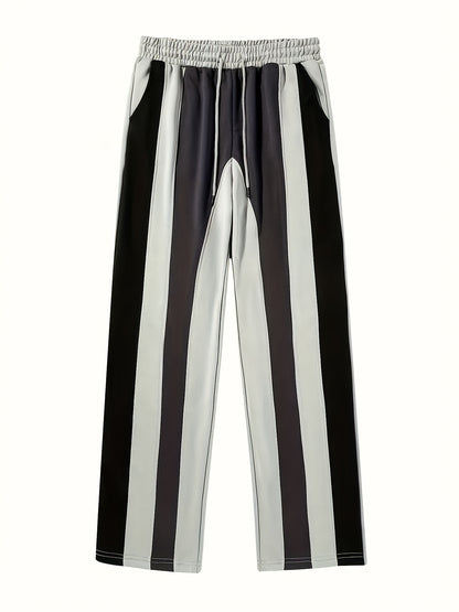 Pantalones cargo urbanos con cordón para hombre – Corte deportivo informal