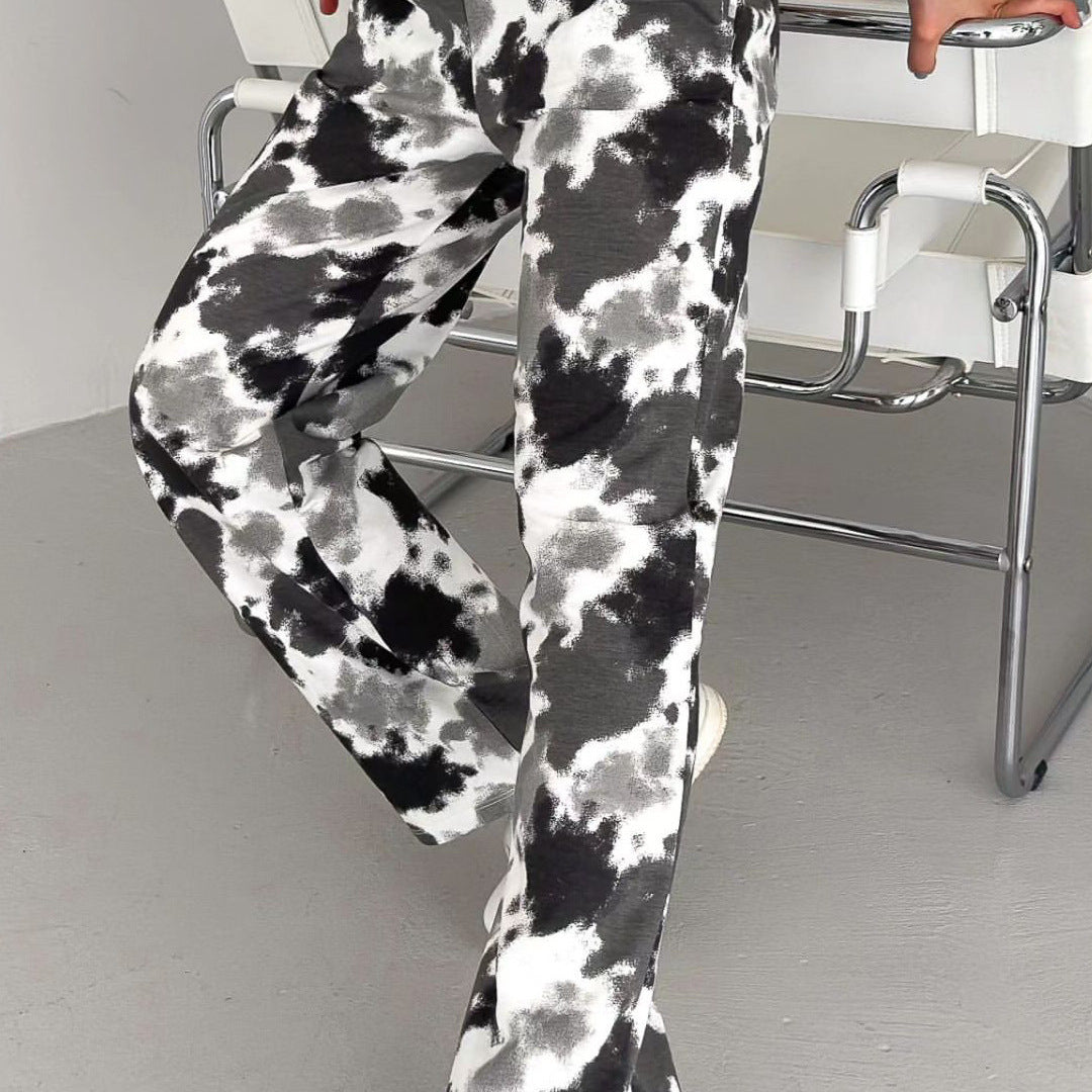 Pantalones rectos informales de algodón para mujer Loom & Soul – Pantalones holgados de algodón con micro elasticidad y ajuste relajado