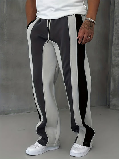 Pantalones cargo urbanos con cordón para hombre – Corte deportivo informal
