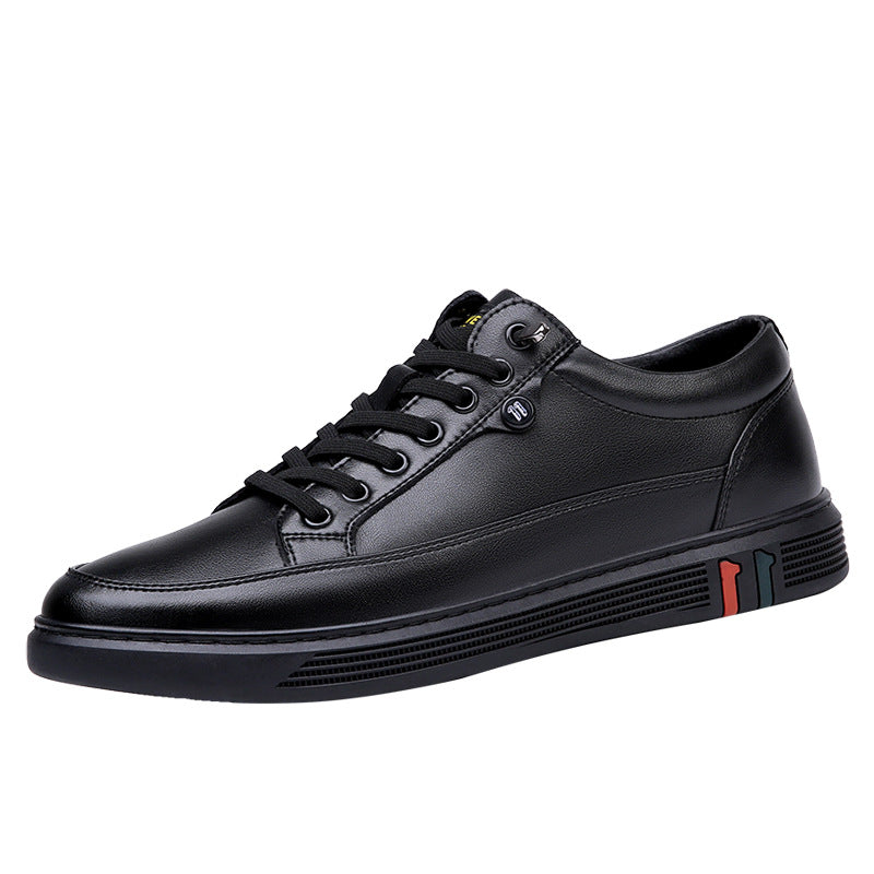 Men’s Leather Casual Shoes – Soft Upper Minimal Everyday Fit
