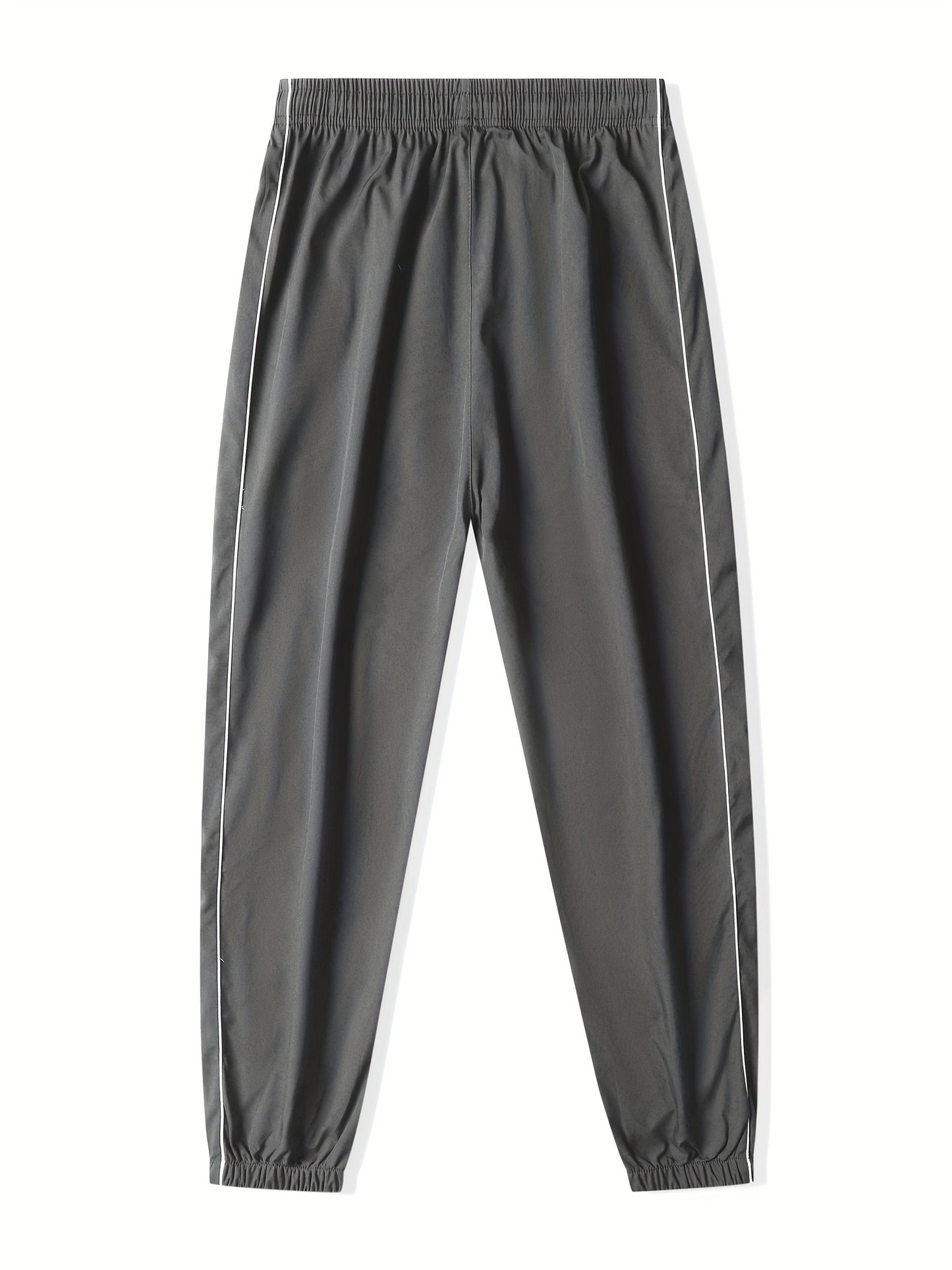Pantalones de Jogging Holgados de Hombre con Cordón – Transpirables Informales para Exteriores