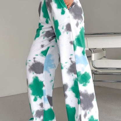 Pantalones rectos informales de algodón para mujer Loom & Soul – Pantalones holgados de algodón con micro elasticidad y ajuste relajado