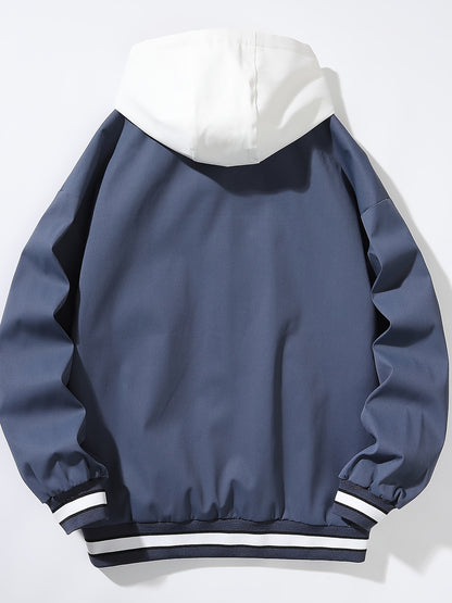 Veste à capuche Loom & Soul pour homme « DREAMS » – Manteau ample streetwear